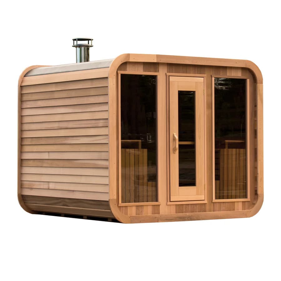 8' x 6' Luna Sauna - Wood Heated