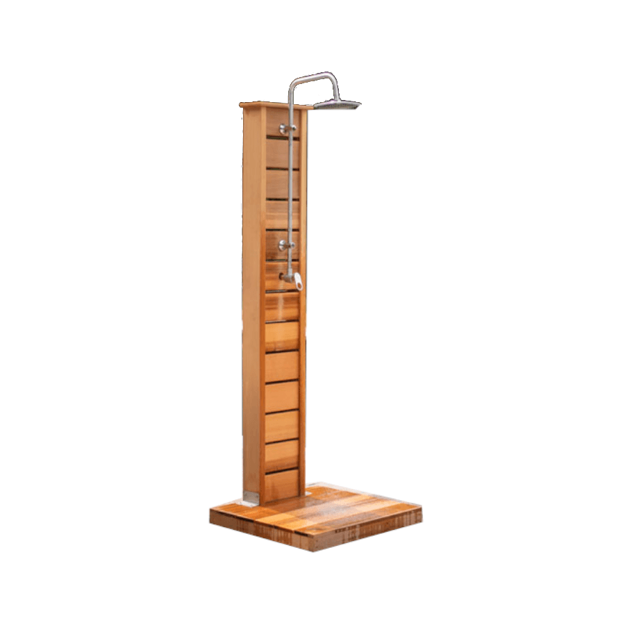 Sunlight Outdoor Shower - Knotty Red Cedar