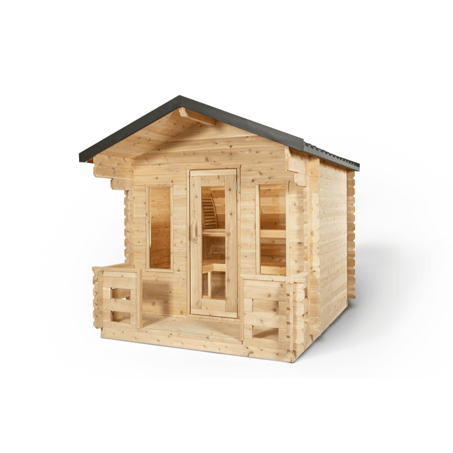 Georgian Cabin Sauna w Porch