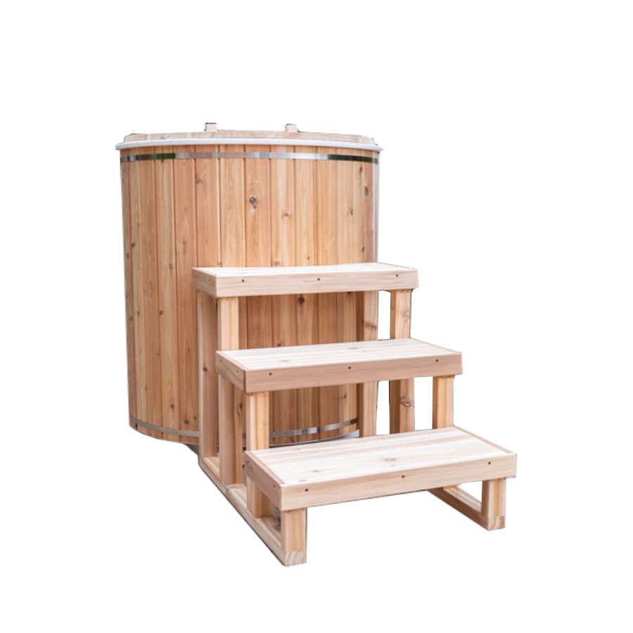 The Arctic Plunge Tub - Clear Red Cedar test