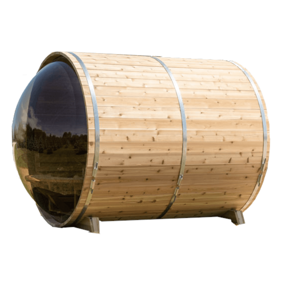 Panoramic Barrel Sauna
